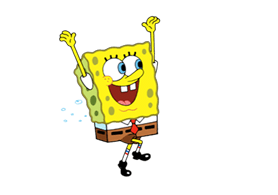 會動的海綿寶寶！ | 光頭賣 - 最大的貼圖代購網 | 全館通通降五元儲值五百再送50