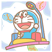 【泰文版】Doraemon Pop-Up Stickers