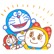 【泰文版】Doraemon & Dorami: Animated Stickers